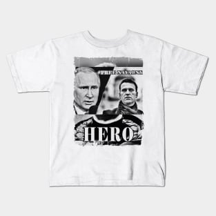 VINTAGE LOOK -#Navalny Kids T-Shirt